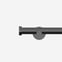 28mm Signature Black Nickel Stud Eyelet Curtain Pole