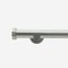 28mm Signature Brushed Steel Stud Eyelet Curtain Pole