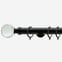 28mm Allure Signature Matt Black Crystal