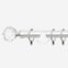 28mm Allure Signature Polished Chrome Crystal