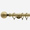 35mm Allure Signature Antique Brass Ball Finial