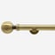 35mm Allure Signature Antique Brass Ball Finial Eyelet