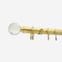 28mm Classic Brushed Gold Crystal Curtain Pole