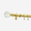28mm Classic Brushed Gold Crystal Curtain Pole