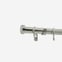 28mm Classic Stainless Steel Stud Curtain Pole