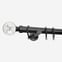 28mm Allure Signature Black Nickel Glass Bubbles