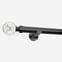 28mm Allure Signature Black Nickel Glass Bubbles Eyelet