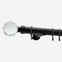 28mm Allure Signature Matt Black Crystal