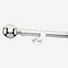 28mm Allure Signature Polished Chrome Ball Eyelet