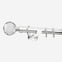 28mm Allure Signature Polished Chrome Crystal