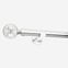 28mm Allure Signature Polished Chrome Glass Bubbles Eyelet