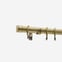 35mm Allure Classic Antique Brass End Cap Finial