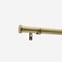 35mm Classic Antique Brass Stud Eyelet Curtain Pole