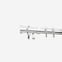35mm Classic Chrome Stud Curtain Pole
