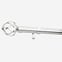 35mm Allure Classic Polished Chrome Cage Finial Eyelet