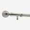 35mm Allure Classic Stainless Steel Ribbed Ball Finial Eyelet
