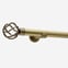 35mm Allure Signature Antique Brass Cage Finial Eyelet