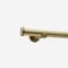 35mm Signature Antique Brass Stud Eyelet Curtain Pole