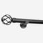 35mm Allure Signature Black Nickel Cage Finial Eyelet