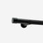 35mm Allure Signature Matt Black End Cap Finial Eyelet
