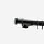 35mm Signature Matt Black Stud Curtain Pole
