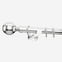 35mm Allure Signature Polished Chrome Ribbed Ball Finial