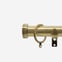 28mm Classic Antique Brass Stud Curtain Pole