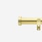 28mm Classic Brushed Gold Stud Eyelet Curtain Pole