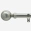 28mm Classic Brushed Steel Ball Eyelet Curtain Pole