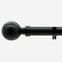 28mm Allure Classic Matt Black Ribbed Ball Eyelet