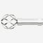 28mm Allure Classic Polished Chrome Cage Eyelet