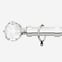 28mm Allure Classic Polished Chrome Crystal