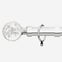 28mm Allure Classic Polished Chrome Glass Bubbles