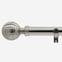 28mm Allure Classic Stainless Steel Effect Ribbed Ball Eyelet Bay Window