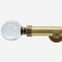 28mm Allure Signature Antique Brass Glass Bubbles Eyelet