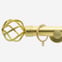 28mm Signature Brushed Gold Cage Curtain Pole