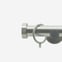 28mm Signature Brushed Steel Stud Curtain Pole