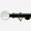 28mm Allure Signature Matt Black Crystal