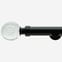 28mm Allure Signature Matt Black Glass Bubbles Eyelet