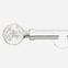28mm Allure Signature Polished Chrome Glass Bubbles Eyelet