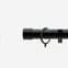 35mm Allure Classic Matt Black End Cap Finial