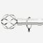 35mm Allure Classic Polished Chrome Cage Finial