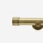 35mm Allure Signature Antique Brass End Cap Finial Eyelet