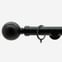 35mm Allure Signature Matt Black Ball Finial