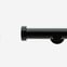 35mm Signature Matt Black Stud Eyelet Curtain Pole
