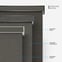 Coulisse Bergen Blackout Anthracite