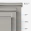 Coulisse Detroit Blackout Ash