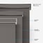 Coulisse Detroit Blackout Steel Grey