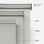 Coulisse Hampton Light Grey