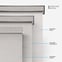 Coulisse Shanting Light Grey